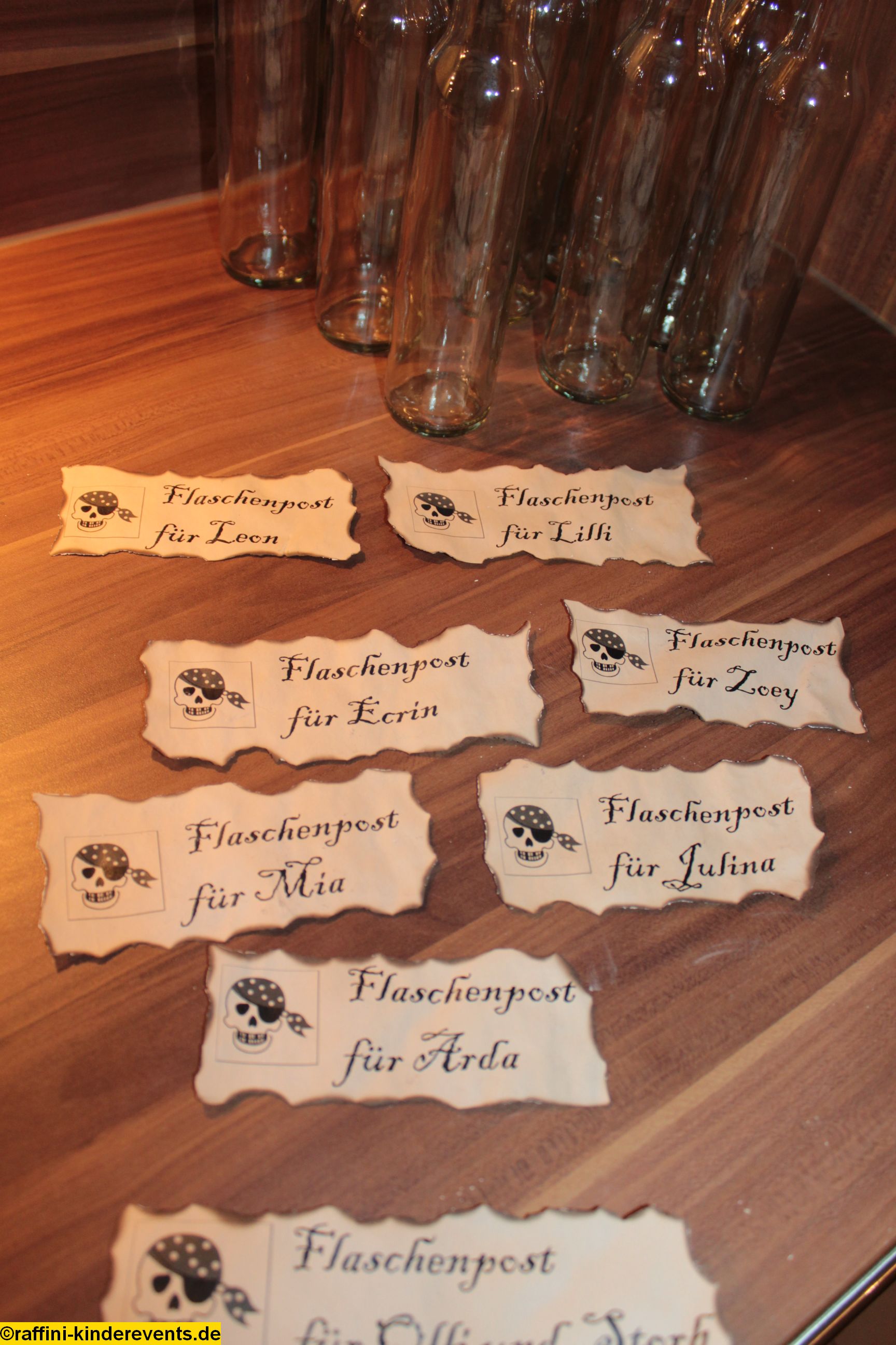 Piratenparty Kindergeburtstag Einladungen machen (9 ...