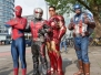 Fotoshooting mit Avengers live- Kinderfest im Hauptbahnhof Heidelberg 2016