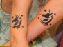 Galeria Kaufhof Mannheim - Airbrush Tattoos, Schulmarkt 2016