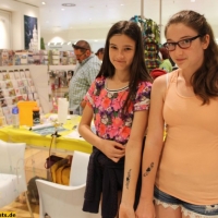 Galeria Kaufhof Mannheim - Airbrush Tattoos, Schulmarkt 2016 (11)