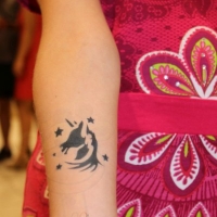 Galeria Kaufhof Mannheim - Airbrush Tattoos, Schulmarkt 2016 (19)