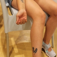 Galeria Kaufhof Mannheim - Airbrush Tattoos, Schulmarkt 2016 (21)