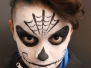 Halloween Facepainting Lilienthal Center Mannheim am 28.10.2017 