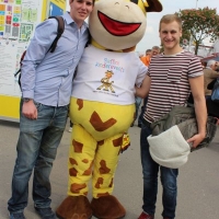 Raffini Maskottchen Walk Act Mannheim (22).JPG