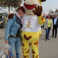 Raffini Maskottchen Walk Act Mannheim (4).JPG