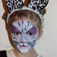 Kinder Schminken Katze (2)
