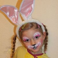 Osterhase Kinderschminken (2)