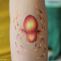 spinne-design-kinderschminken