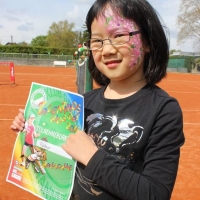 gruen-weiss Tennis club Mannheim-Kinderschminken (9)
