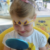 Kinderschminken LIDL Neueroeffnung Bruehl-Juli 2017 (5)