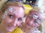 Kinderschminken - Sommerfest Klinikum Ludwigshafen 2015