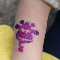 Glitzer tattoos Maimarkt Mannheim 2016 (2)