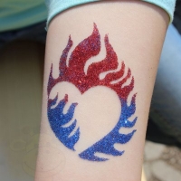 Glitzer tattoos Maimarkt Mannheim 2016 (4)