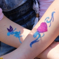 Glitzer tattoos Maimarkt Mannheim 2016 (6)