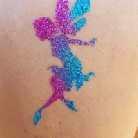 Sommerfest Freibad Wachenheim 2017-Glitzer Tattoos (6)