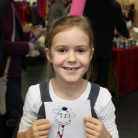 Recycling Basteln, Glitzer Tattoos, Maskottchen Messe (23)