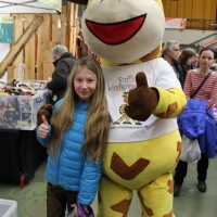 Recycling Basteln, Glitzer Tattoos, Maskottchen Messe (53)