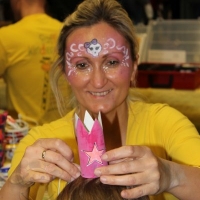 Recycling Basteln, Glitzer Tattoos, Maskottchen Messe (65)