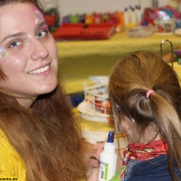 Recycling Basteln, Glitzer Tattoos, Maskottchen Messe (69)
