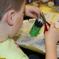 Recycling Basteln, Glitzer Tattoos, Maskottchen Messe (76)