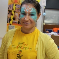 Recycling Basteln, Glitzer Tattoos, Maskottchen Messe (8)