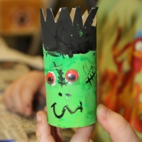 Recycling Basteln, Glitzer Tattoos, Maskottchen Messe (85)