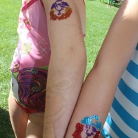 Strandbad Frankenthal-Animal Riding, Glitzer Tattoos (51).JPG