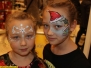 X-mas Kinderschminken, Glitzer Tattoos in Galeria Kaufhof Mannheim 