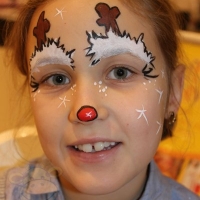 X-mas Kinderschminken Kaufhof Mannheim (24)