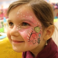 X-mas Kinderschminken Kaufhof Mannheim (5)