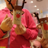 Galeria Kaufhof Nikolaus, X-mas basteln Mannheim (14)