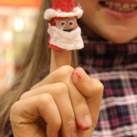 Galeria Kaufhof Nikolaus, X-mas basteln Mannheim (24)