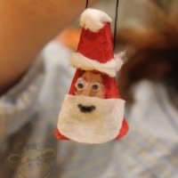 Galeria Kaufhof Nikolaus, X-mas basteln Mannheim (28)