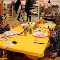 Galeria Kaufhof Nikolaus, X-mas basteln Mannheim (30)
