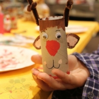 Galeria Kaufhof Nikolaus, X-mas basteln Mannheim (31)