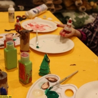 Galeria Kaufhof Nikolaus, X-mas basteln Mannheim (6)