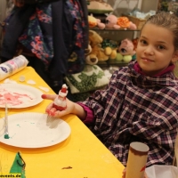 Galeria Kaufhof Nikolaus, X-mas basteln Mannheim (7)