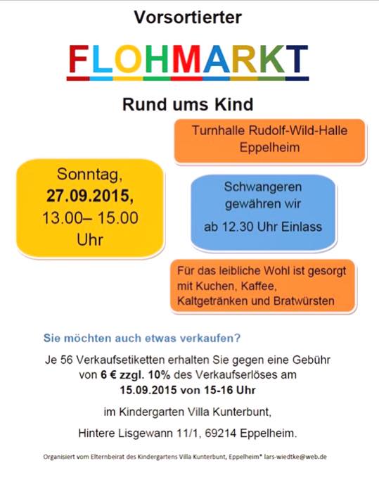 kinderflohmarkt Eppelheim