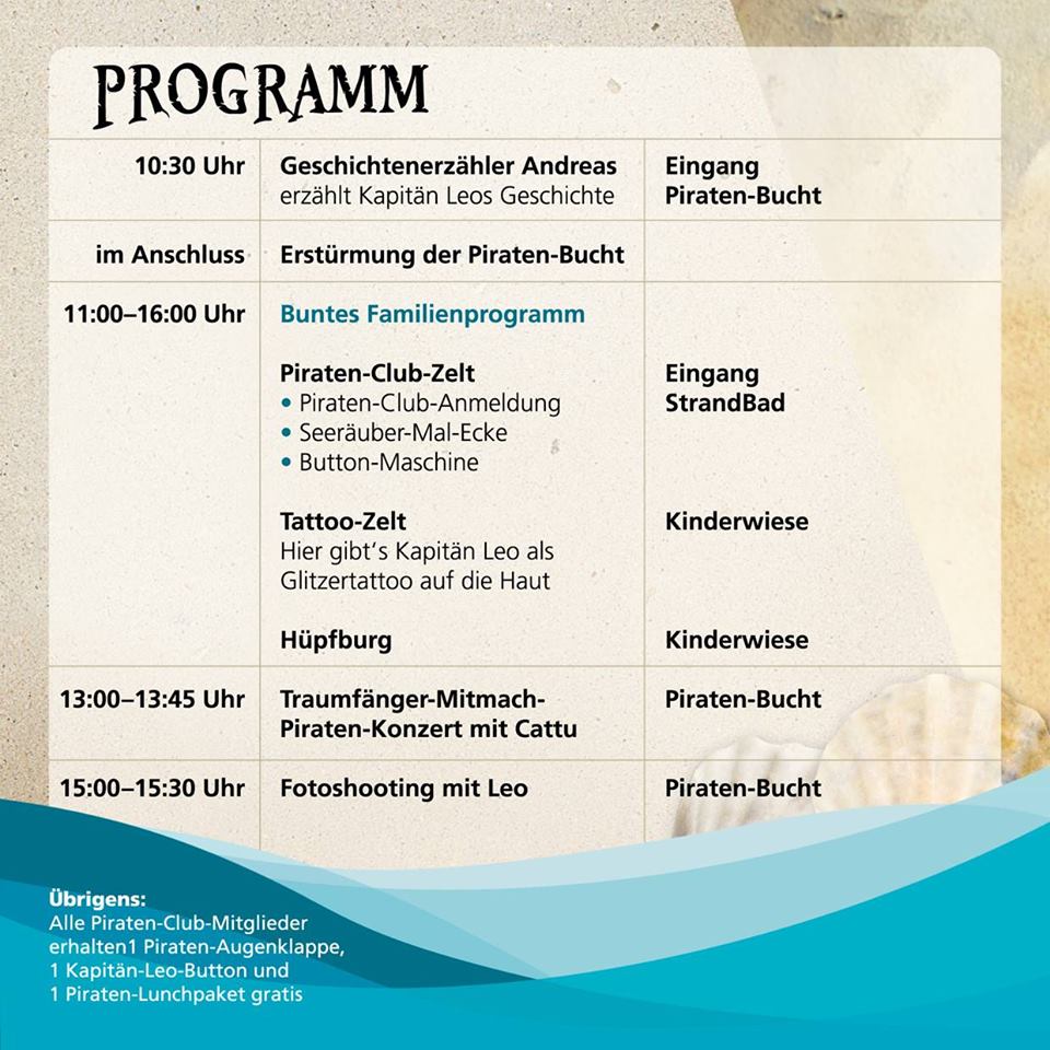 Strandbad Frankenthal Programm