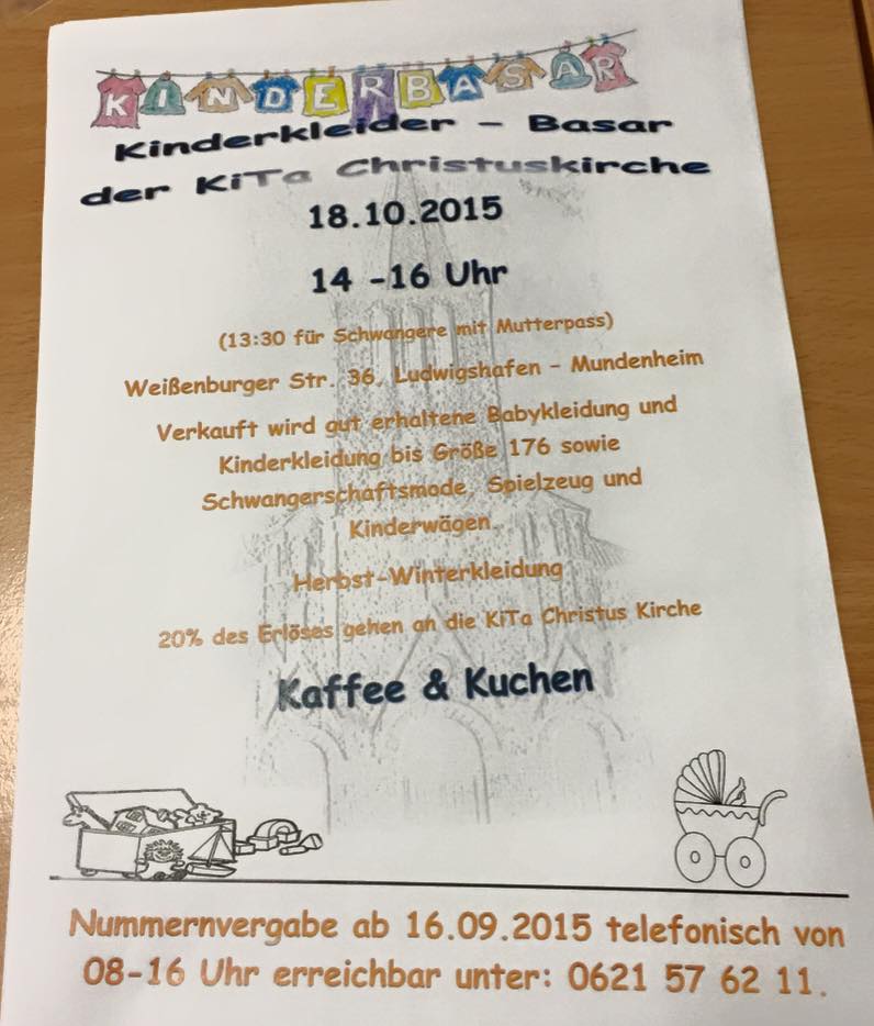 Kinderkleider Basar Ludwigshafen