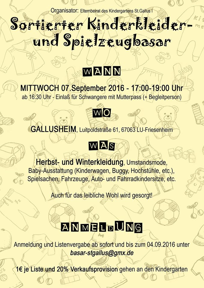 Kinder Flohmarkt Ludwigshafen