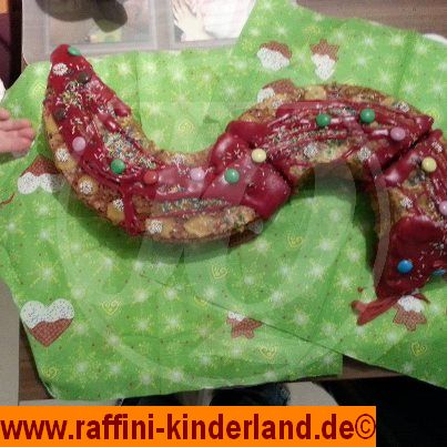 Kinder Schlangenkuchen - Raffini Kinderland