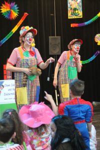 Kinder Karneval mit Clown in Hockenheim