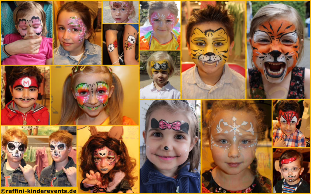 facepainting kinderschminken Ludwigshafen