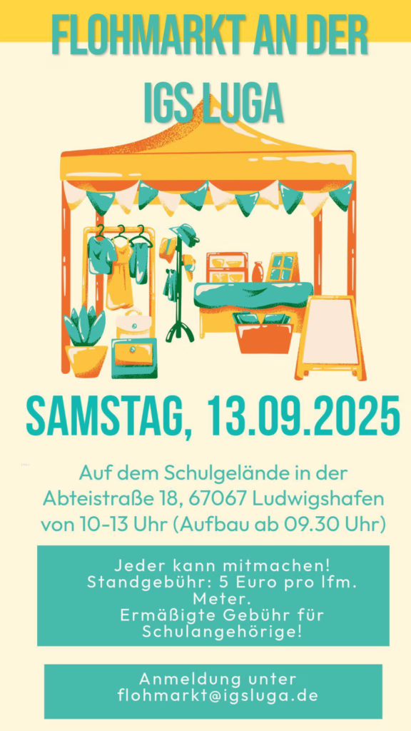 Flohmarkt IGS LUGA