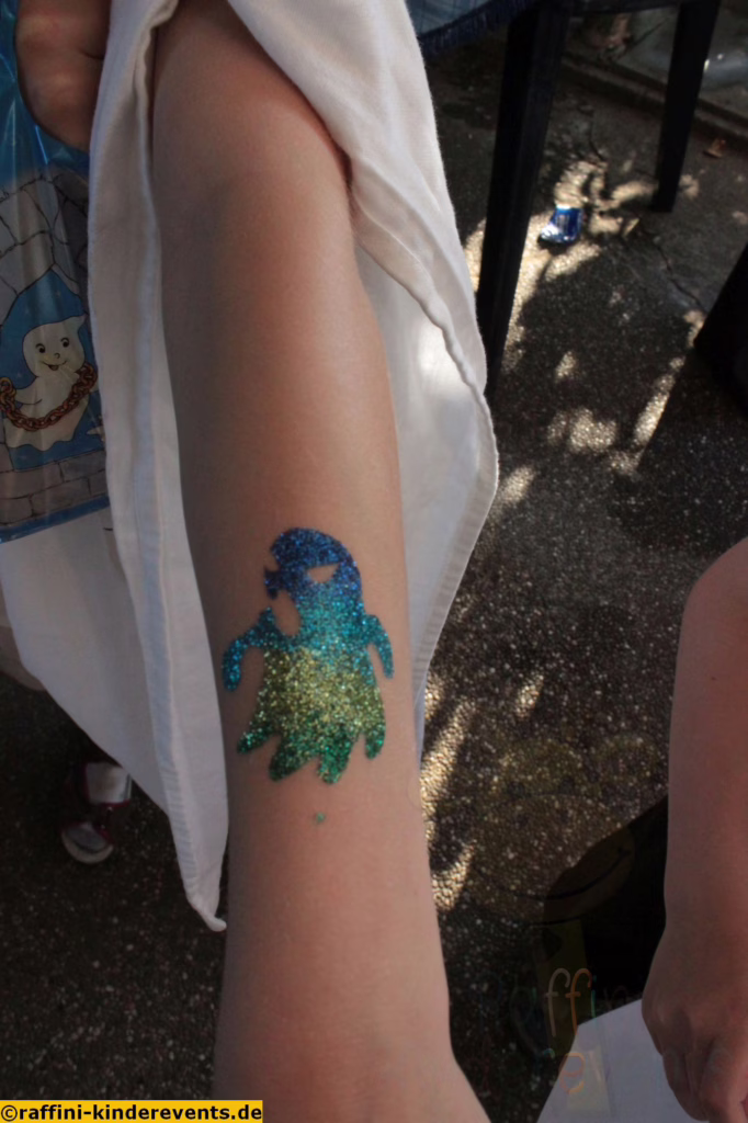 Halloween Glitzer Tattoos Speyer