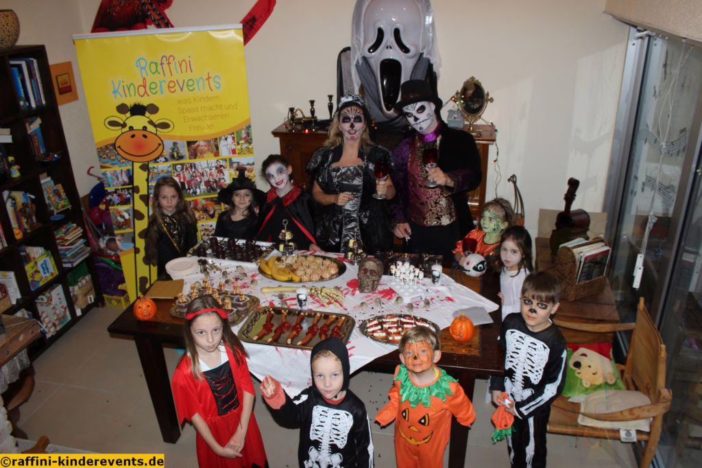 Halloween Kinderparty Deko buchen