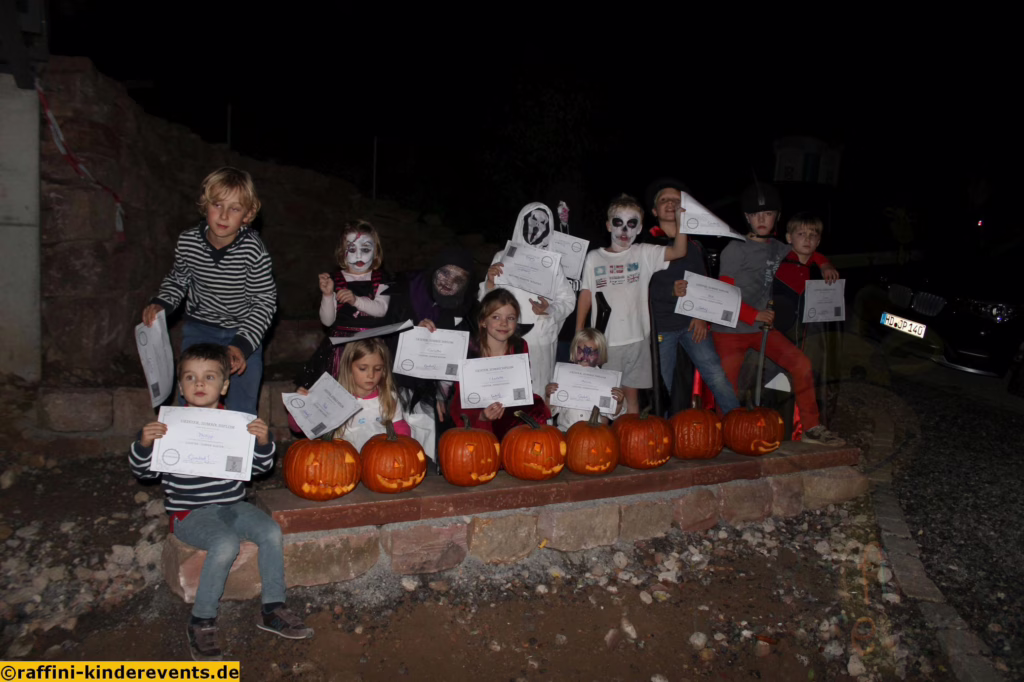 Kinderunterhaltung Halloween Party