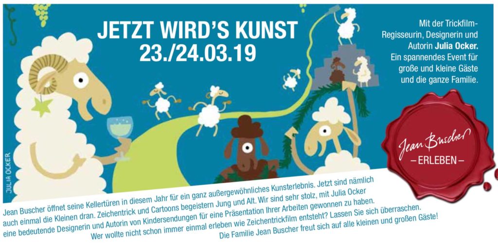 Jetzt wir es's Kunst - mit Julia Ocker
