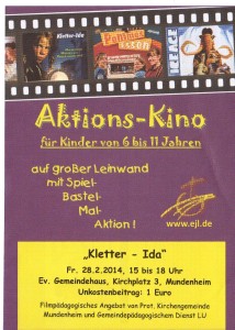 Aktionskino - Kinder - Mundenheim